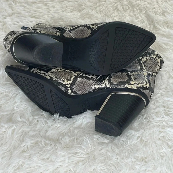 Circus | Sam Edelman | Snake Print Ankle Boots - Picture 10 of 12